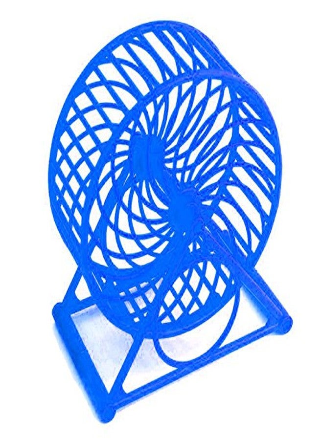 Sage Square 13cm Jumbo Running Cum Jogging Cum Exercise Wheel for Hamster/Dwarf/Gerbil/Mice/Mouse (Blue) - Image 5